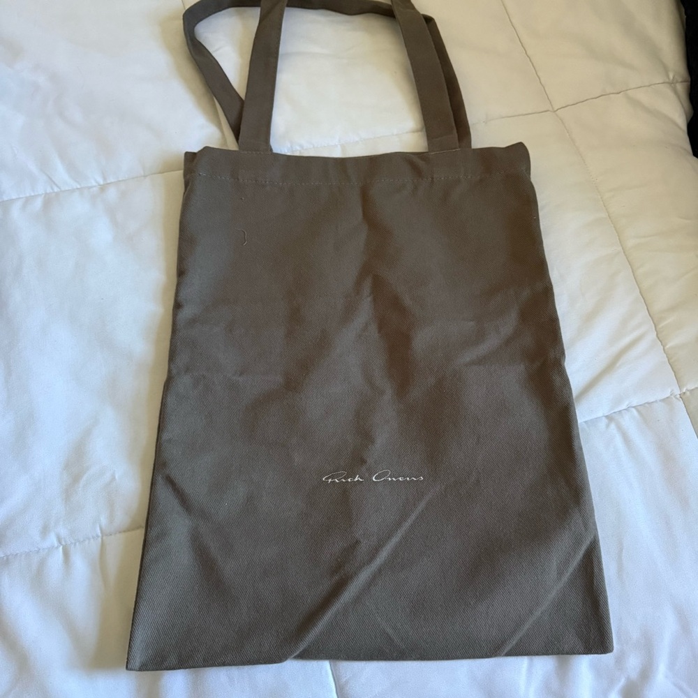 Rick owens tote bag